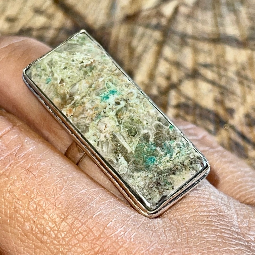 Chrysocolla Ring Size 6